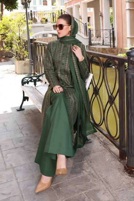 URGE 3Pc Fancy Summer Collection 2024 | Eid ul Fitr Special | Premium Lawn Embroidered Suit