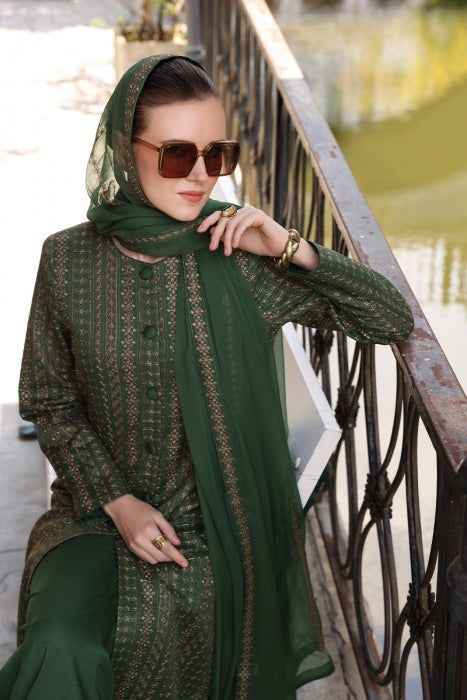 URGE 3Pc Fancy Summer Collection 2024 | Eid ul Fitr Special | Premium Lawn Embroidered Suit