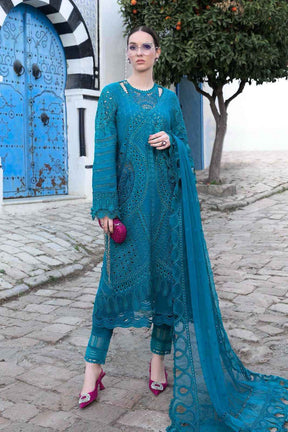 Maria B 3Pc Fancy Summer Collection 2024 | Eid ul Fitr Special | Premium Lawn Embroidered Suit