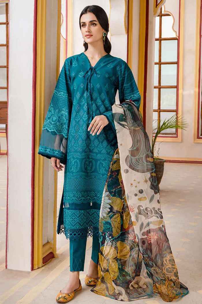 🌼 BATIK Hit Vol 3Pc Fancy Eid & Summer 2025 Outfit | Chikankari Embroidered Lawn Suit with Printed Voil Dupatta | Wholesale Price Rs 3900