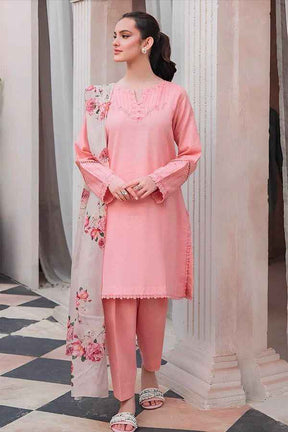 ZIVA Hit Article 3Pc Fancy Eid & Summer 2025 Outfit | Embroidered Lawn Suit with Tarkashi Monark Dupatta | Wholesale Price Rs 3850